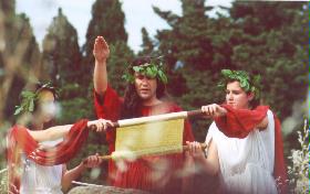 Eid des Hippokrates im Asklepion auf Kos